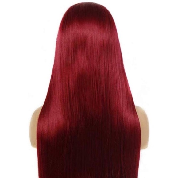 ♥️JEZZE RED 24” STRAIGHT LACE FRONT - Picture 4 of 5